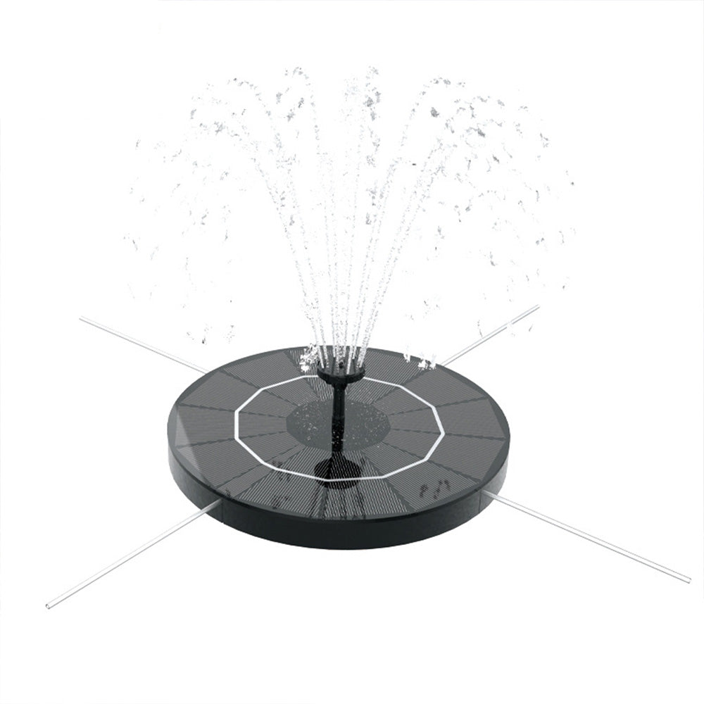 Solar Powered Water Pump Battery Water Fountain for Bird Bath Garden Pond Fish Tank