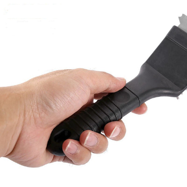 Portable Stainless Steel BBQ Cleaning Brush with Ergonomic Handle BBQ Cleaner Brush for Grill Camping Parties