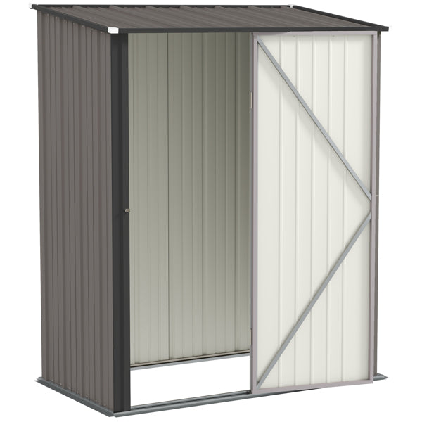 Light Grey Garden Shed