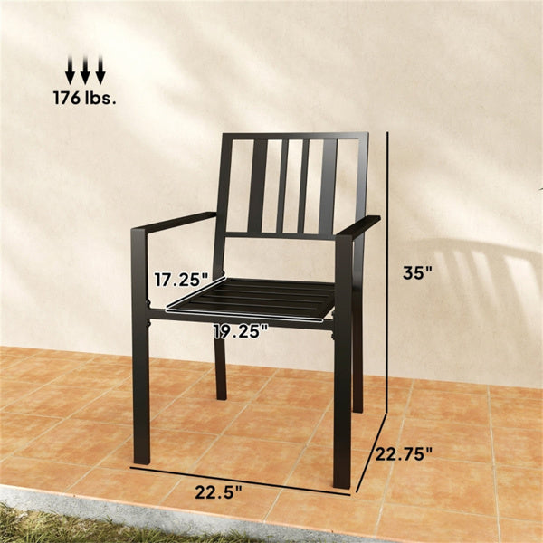 Black Armchair/Office Chair/Camping Fishing Chair/Camping Chair 22.4" W x 22.8" D x 35" H