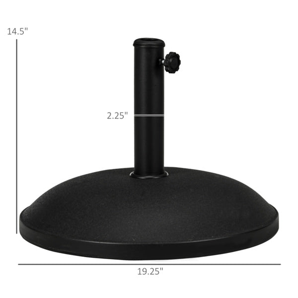 Umbrella Base "19.25'' x 14.5''H