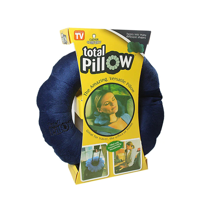 Cozy Total Travel Pillow Comfortable Neck Pillow for Airplane Portable Support Pillow For Travel Office Home - Random color