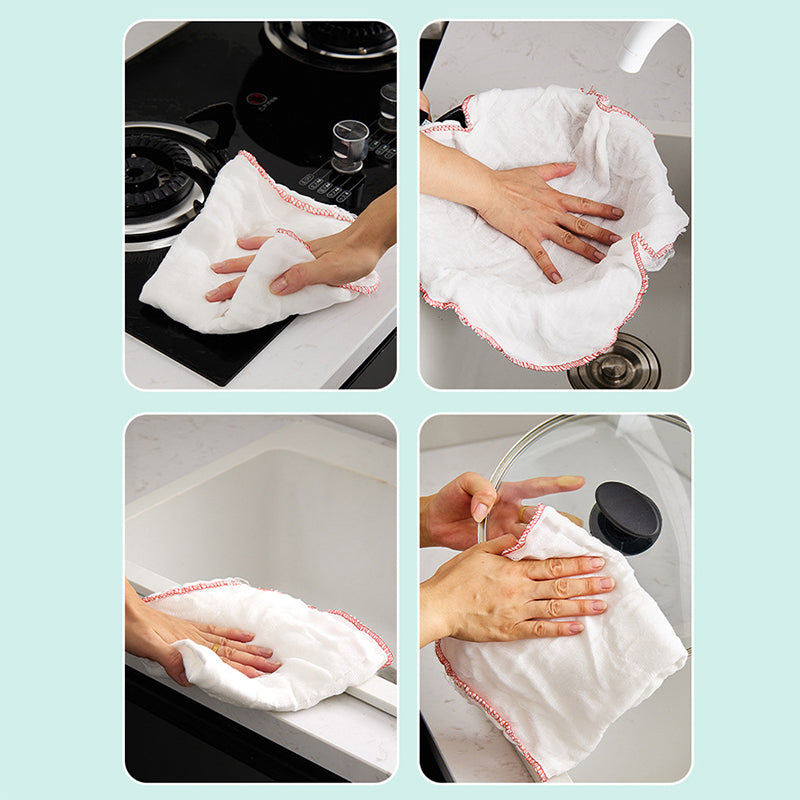 15 Pack Dish Cloth Household Washing Up Cleaning Cloths