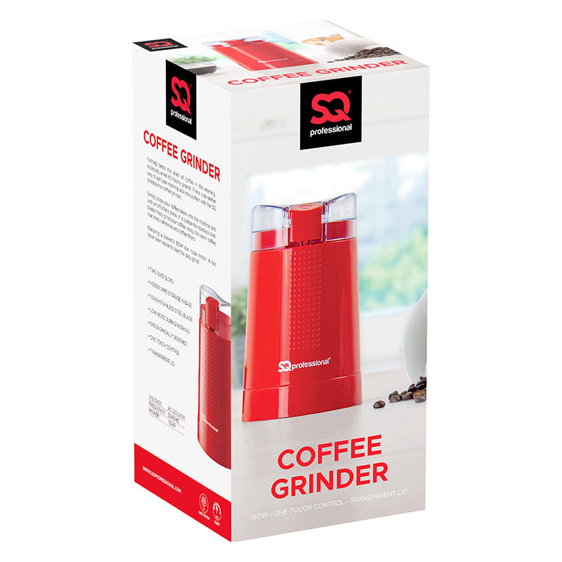 150W Professional Blitz Coffee Grinder Colours Black Red White