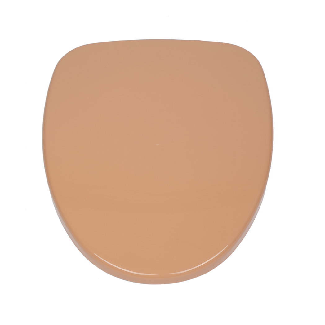 Portable Toilet with Non-slip Mat Brown