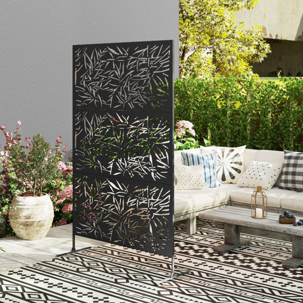 Garden Decorative Fence Panel 48" W x 17.7" D x 78" H