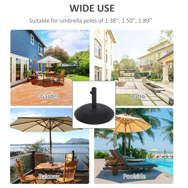 Umbrella Base "19.25'' x 14.5''H