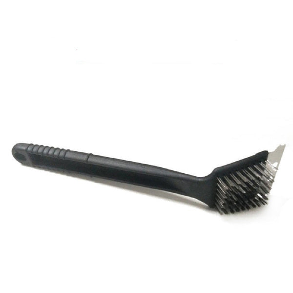 Portable Stainless Steel BBQ Cleaning Brush with Ergonomic Handle BBQ Cleaner Brush for Grill Camping Parties