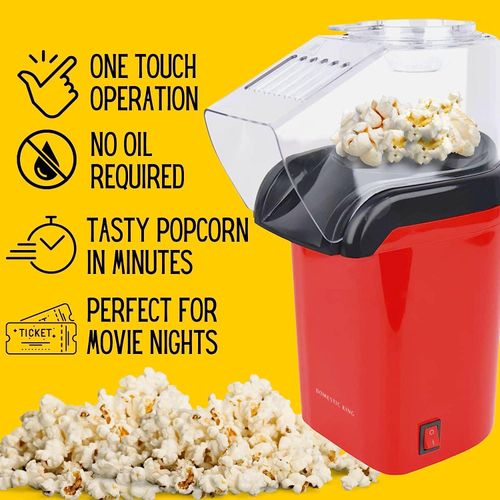 Domestic King 1200W Popcorn Maker