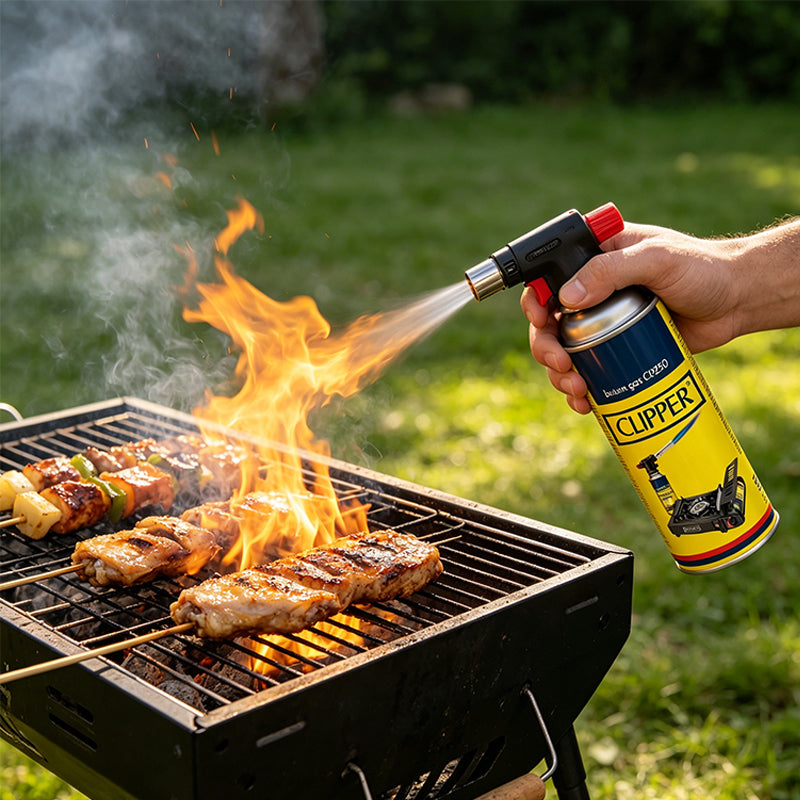 400ml Butane Gas Canister Refill Bottle Camping Stove BBQ Blowtorch Fuel
