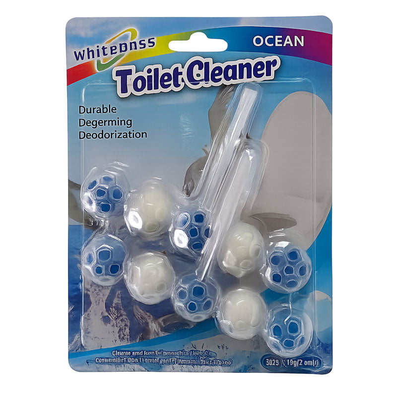 3PCS Toilet Rim Block Cleaner Freshener Jasmine Ocean Lavender Scent