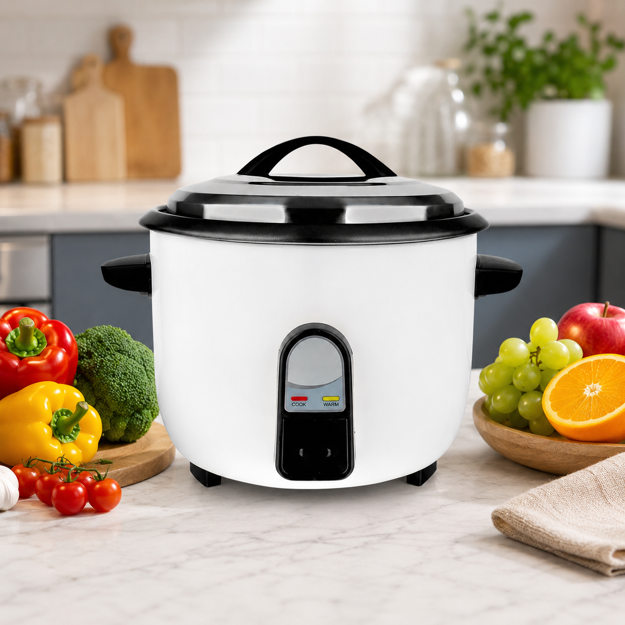 10L Commercial Rice Cooker 3000W Electric Fast Cook Keep Warm Non-Stick Pot