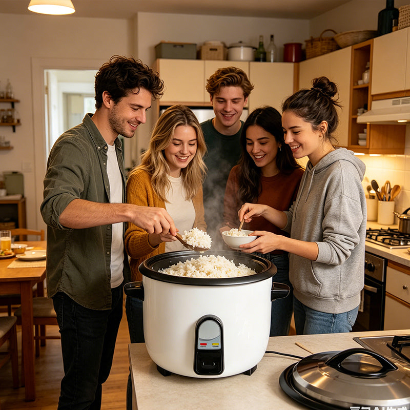 10L Commercial Rice Cooker 3000W Electric Fast Cook Keep Warm Non-Stick Pot