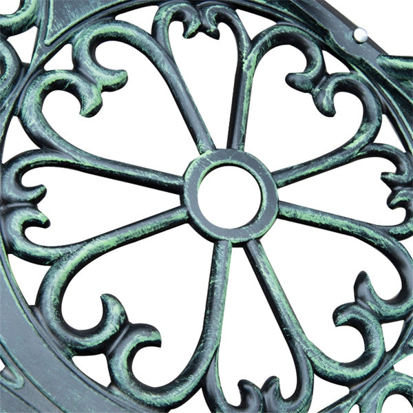 Antique Green Outdoor Garden Bench 、Garden chair 39.5" L x 21.25" W x 30.75" H
