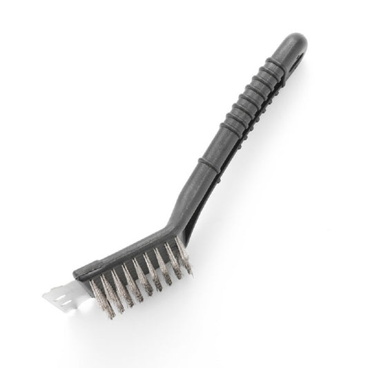 Portable Stainless Steel BBQ Cleaning Brush with Ergonomic Handle BBQ Cleaner Brush for Grill Camping Parties