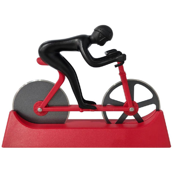 Pizza Cutters, Bicycle Pizza Cutter Dual Stainless Steel Super Sharp Blades Slicer with Non-Stick Coating