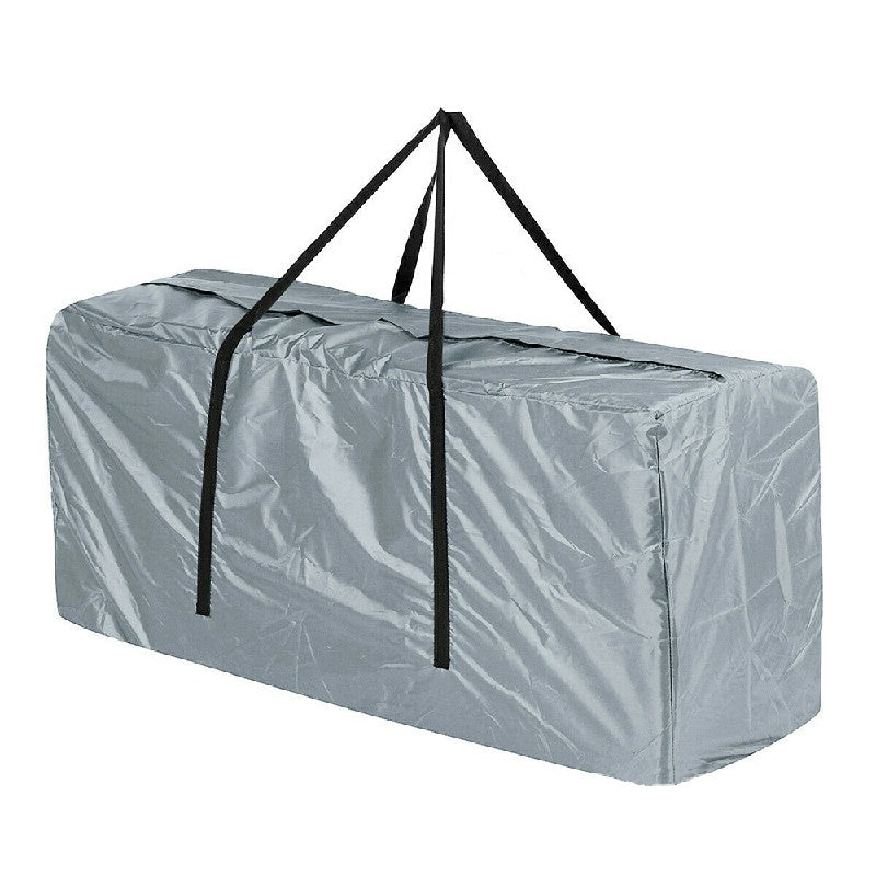 Extra Large Heavy Duty Outdoor Garden Furniture Cushion Storage Bag - Grey