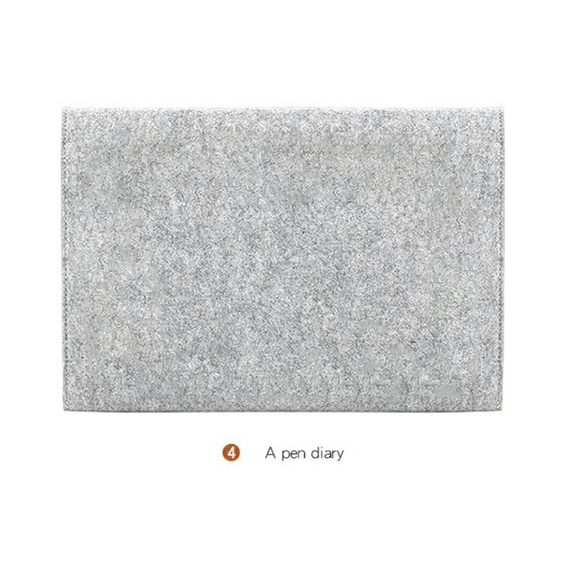 15.4 Inch MacBook Pro/iPad Sleeve Felt Laptop Protective Case - Grey