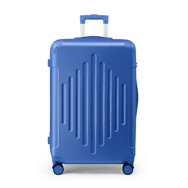 Premium ABS Luggage Suitcase with Non-TSA Lock – 24in Deep Blue 65.00*35.00*27.00cm (25.6*13.8*10.6in)