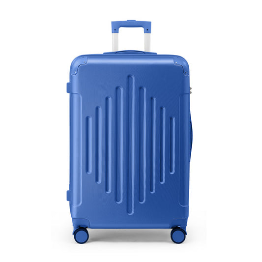 Premium ABS Luggage Suitcase with Non-TSA Lock – 24in Deep Blue 65.00*35.00*27.00cm (25.6*13.8*10.6in)