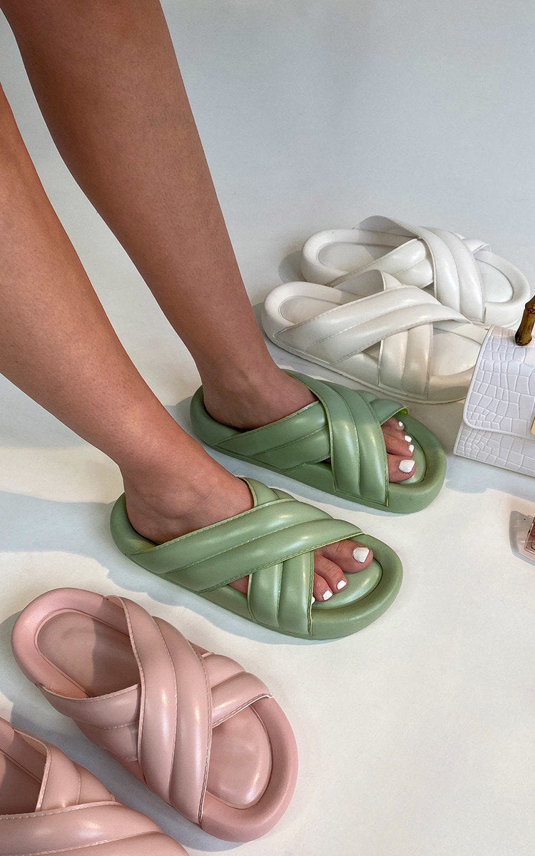 Chunky Crossover  Sandals