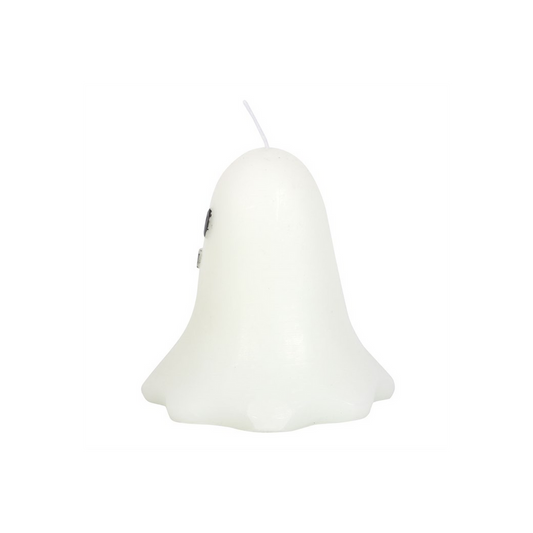 10cm Unscented Ghost Candle